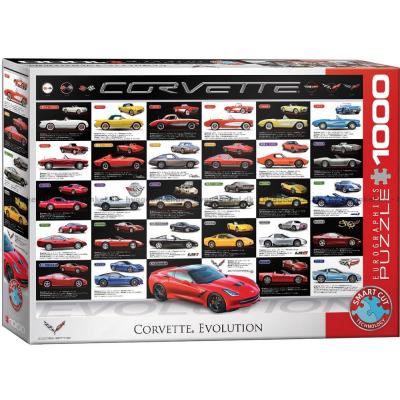 Amerikanska bilar: Corvette Evolution, 1000 bitar