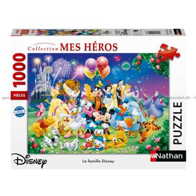 Disney: Familjen, 1000 bitar