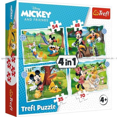 Disney: Musse Pigg, 4 i a, 35 bitar