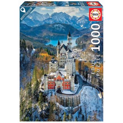 Världen sett från luften: Neuschwanstein, 1000 bitar