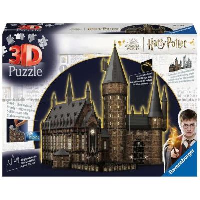 3D: Harry Potter: Hogwarts - Riddarsalen - Natt, 540 bitar