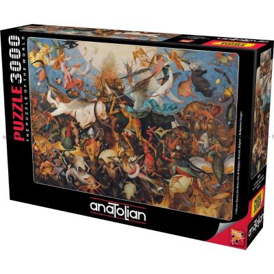 Brueghel: The Fall of the Rebel Angels - Konst, 3000 bitar