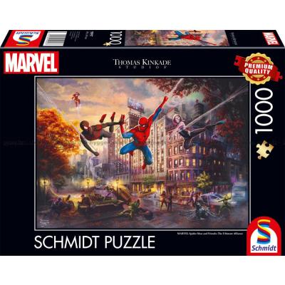 Marvel: Kinkade - Spider-Man, 1000 bitar