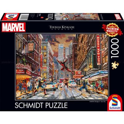 Marvel: Kinkade - Deadpool, 1000 bitar