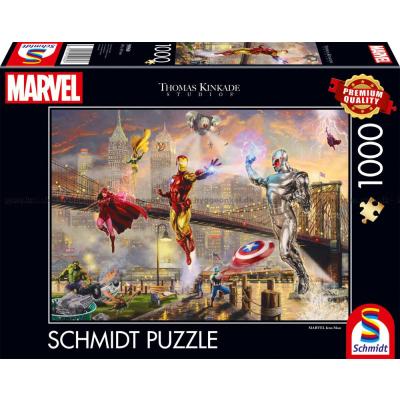 Marvel: Kinkade - Avengers Iron Man, 1000 bitar