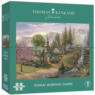 Kinkade: Kyrkan i morgonljuset, 1000 bitar