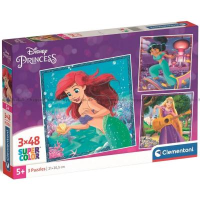 Disney prinsessor, 3x48 bitar