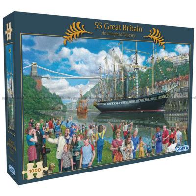 SS Great Britain, 1000 bitar