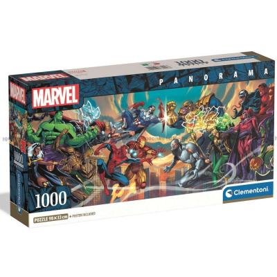 Marvel: Hjältar och skurkar - Panorama, 1000 bitar