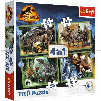 Jurassic World, 4 i 1, 35 bitar