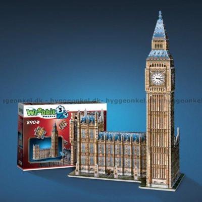 3D: Big Ben + Houses of Parliament, 890 bitar