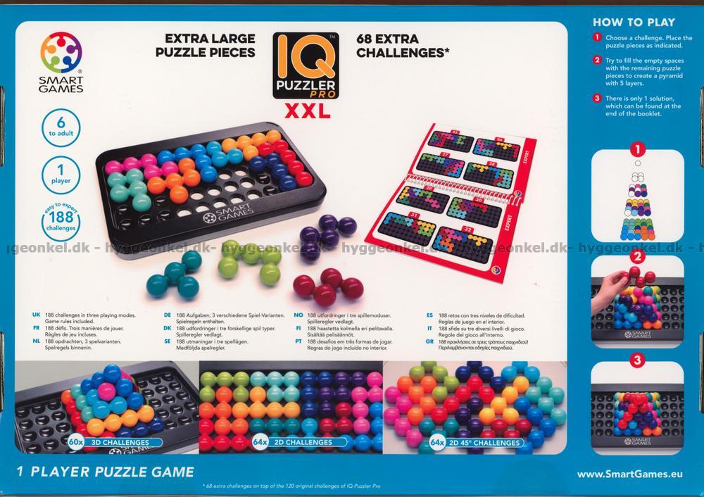 Köp IQ Puzzler Pro: XXL billigt hos Boardgamer - 5414301523666