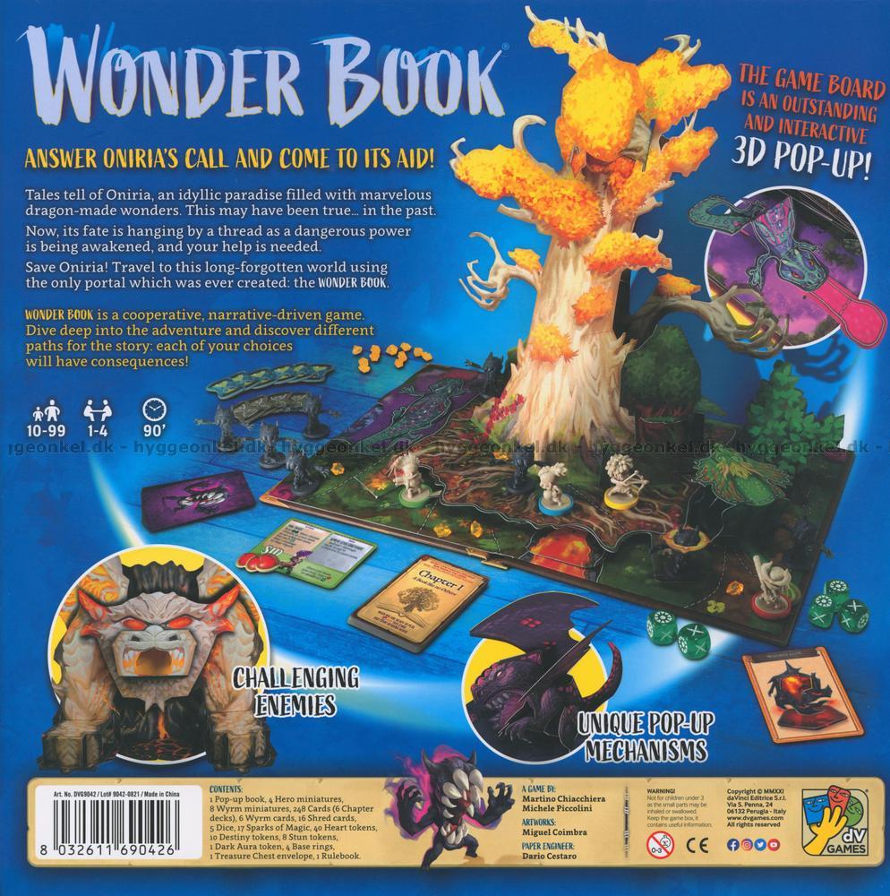 Köp Wonder Book familjespel billigt hos Boardgamer här - 8032611690426  UDGÅET!!!